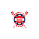 Pegatinas sin burbujas del USSS Lacrosse