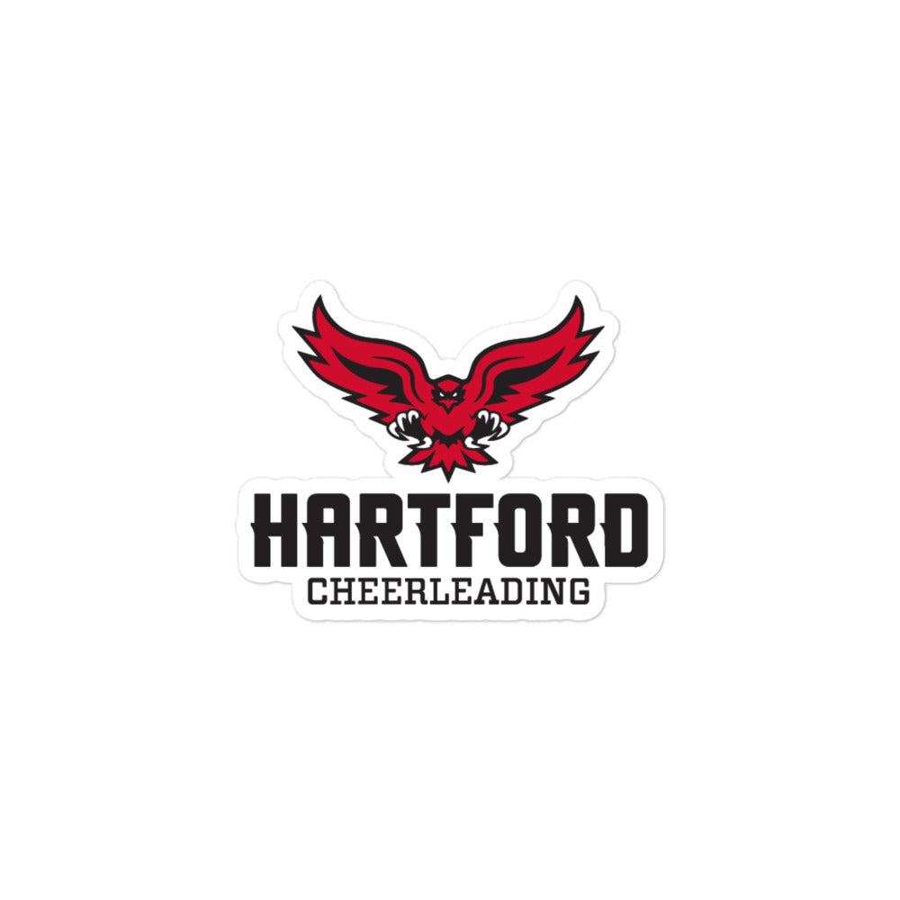 Hartford Cheerleading Bubble-free stickers