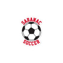 Saranac Soccer Bubble-free stickers