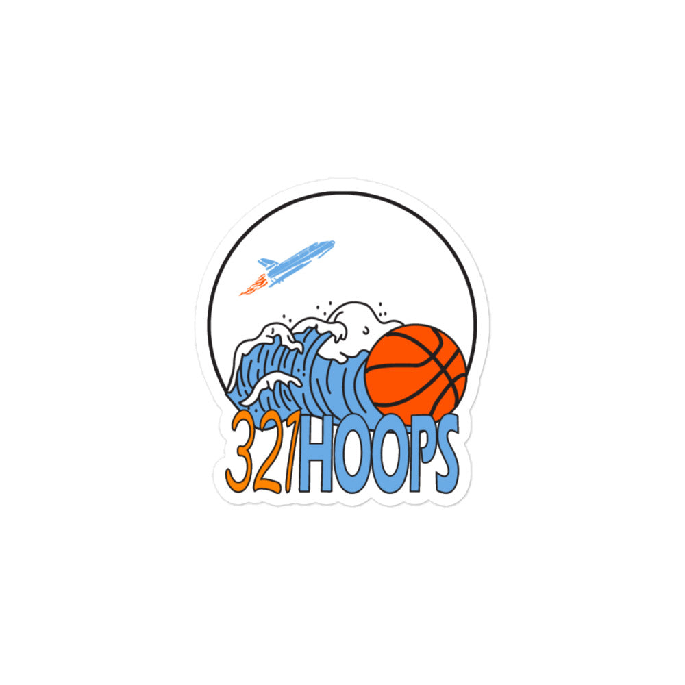 321HOOPS Bubble-free stickers