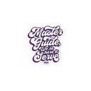 Pegatinas sin burbujas MGC Estamos aquí para servirle