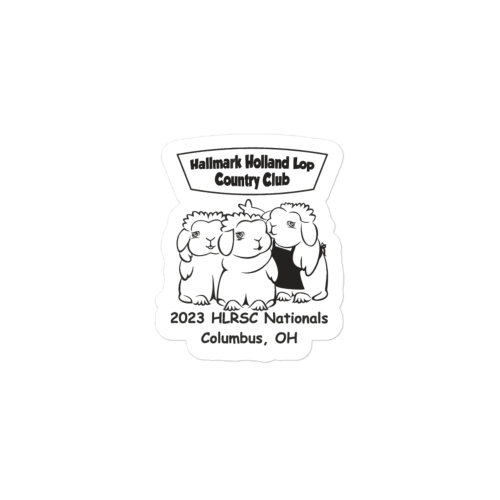Hallmark Holland Bubble-free stickers
