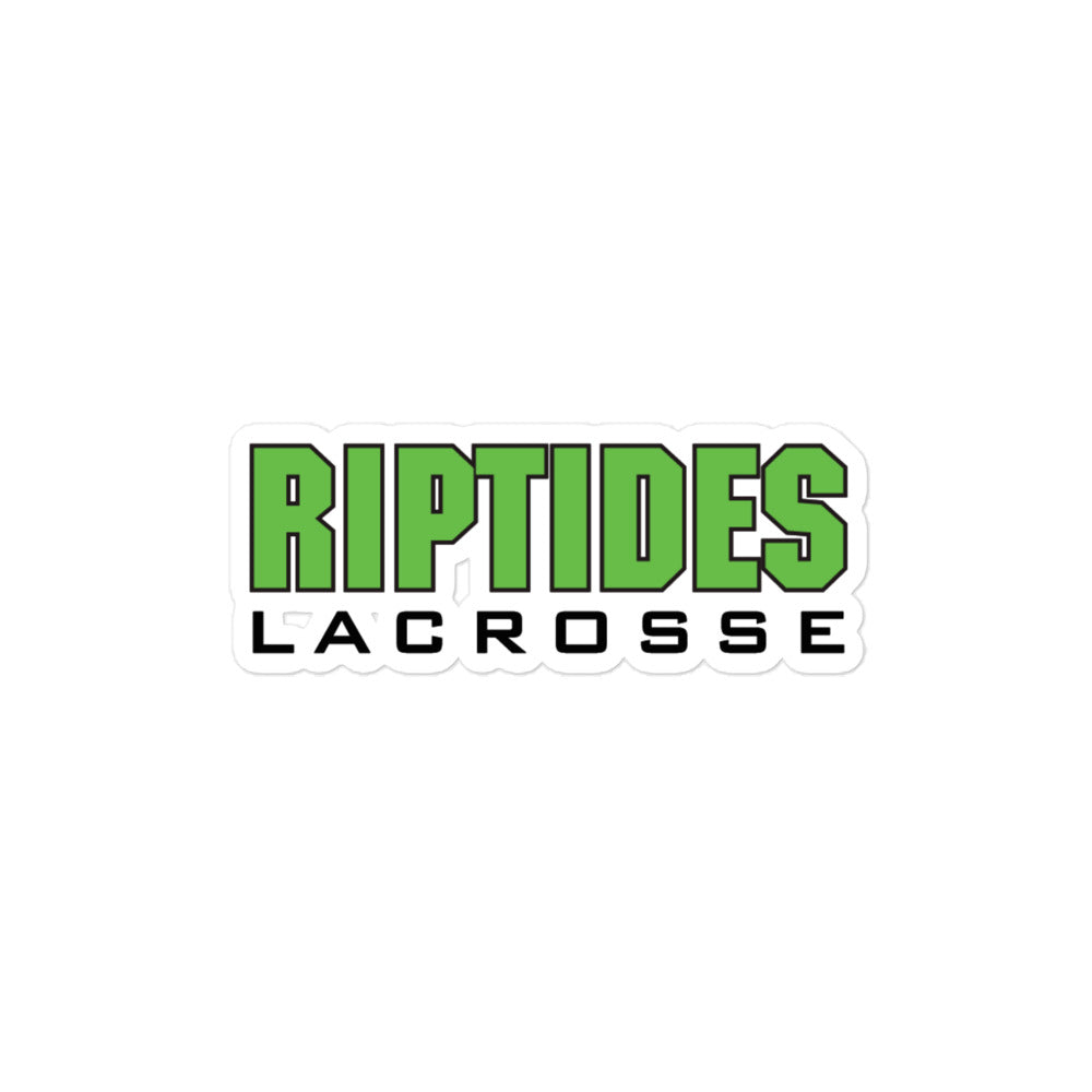 Margate Riptides Lacrosse Bubble-free stickers