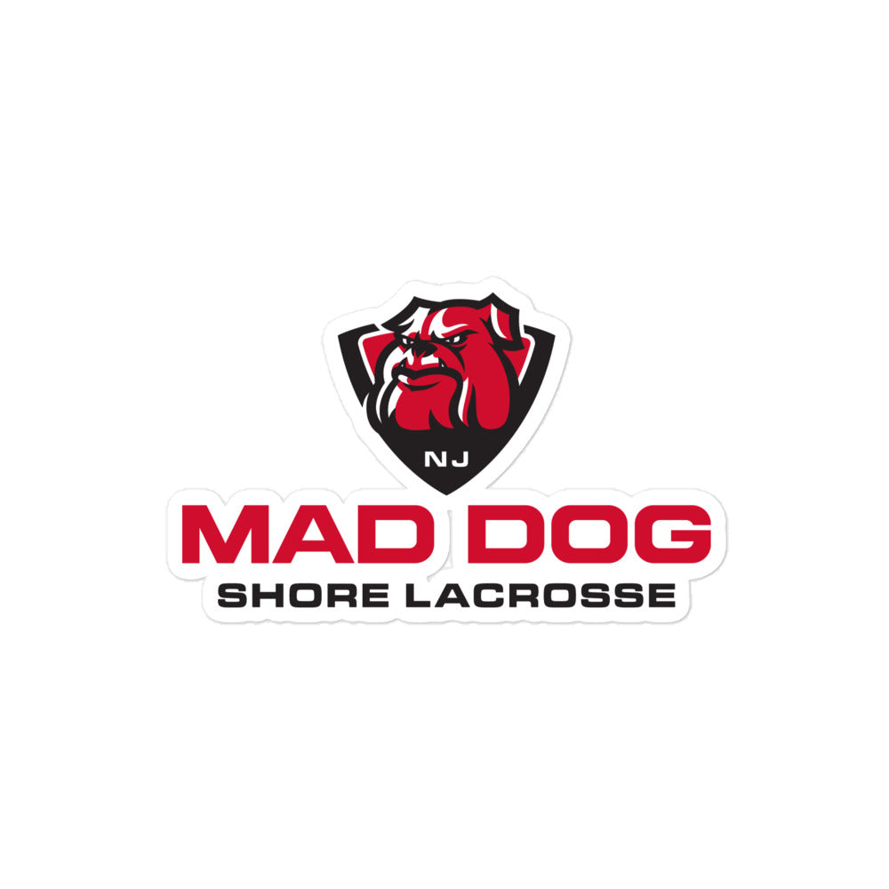 MD Shore Lacrosse Bubble-free stickers