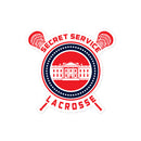 Pegatinas sin burbujas del USSS Lacrosse