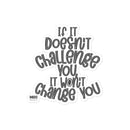 Pegatinas sin burbujas MGC Si no te supone un reto