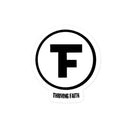 Pegatinas sin burbujas Thriving Faith