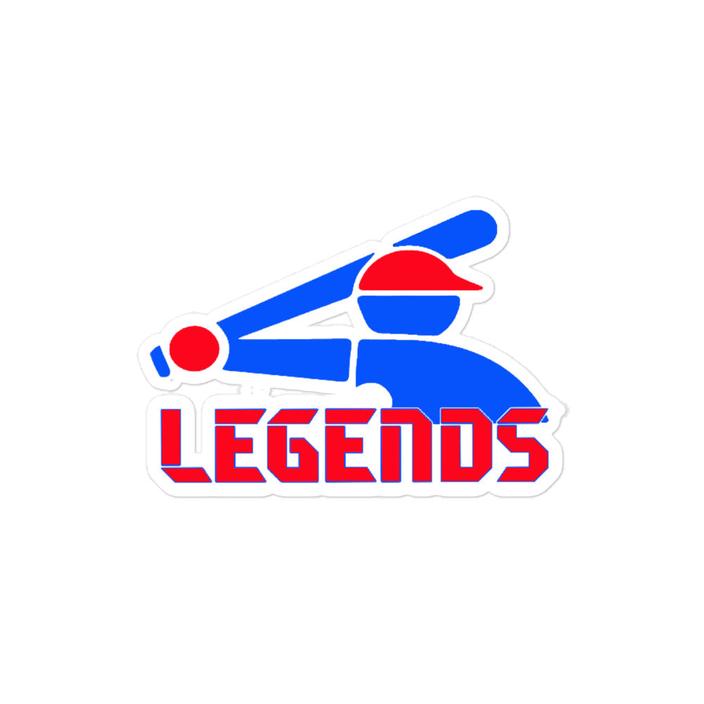 Legends Bubble-free stickers