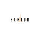 Senior Merch Bubble-free stickers