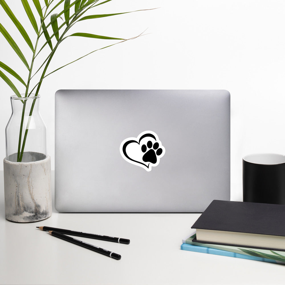 Dog Paws Bubble-free stickers