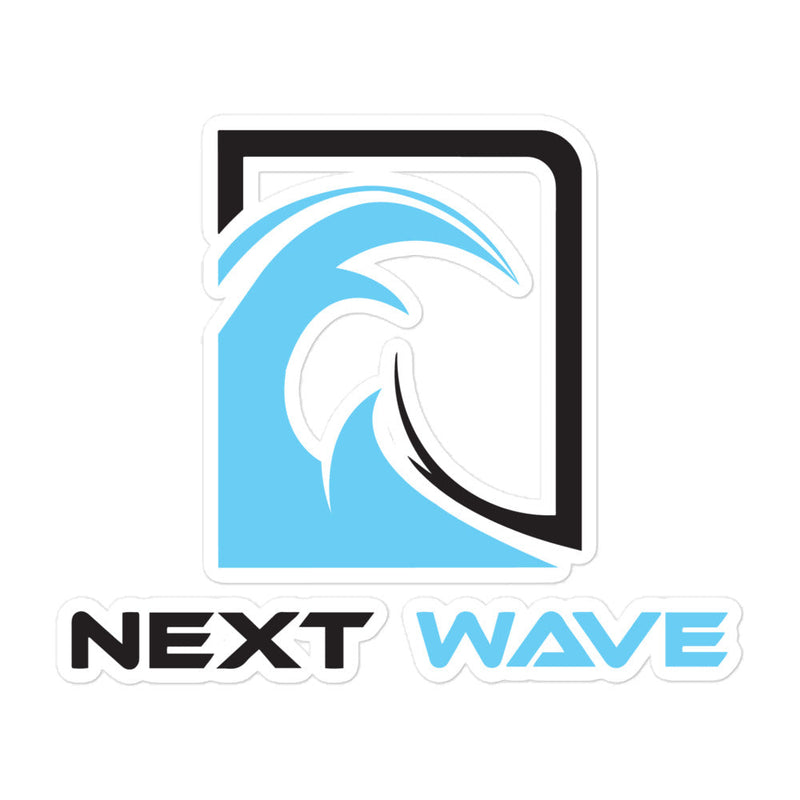Next Wave Bubble-free stickers