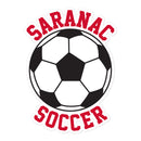 Saranac Soccer Bubble-free stickers