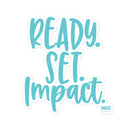 Pegatinas MGC sin burbujas listas para usar Impact