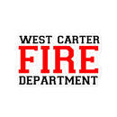 WCFD Bubble-free stickers