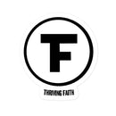 Pegatinas sin burbujas Thriving Faith