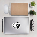 Dog Paws Bubble-free stickers