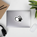 Dog Paws Bubble-free stickers