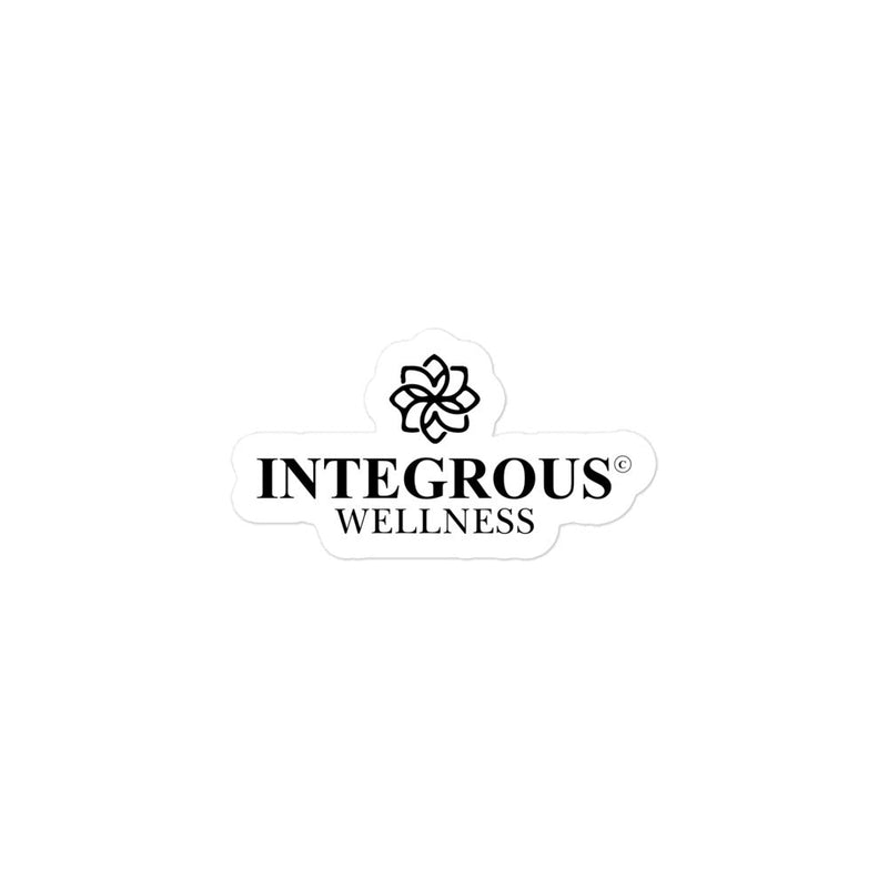 Integrous Wellness Bubble-free stickers