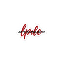 LPDC Bubble-free stickers