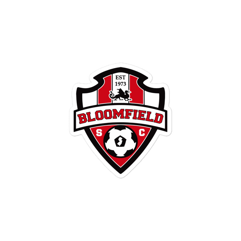 Bloomfield SC Bubble-free stickers