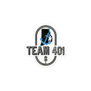 Team 401 Bubble-free stickers