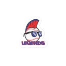 Pegatinas sin burbujas Legends 6U