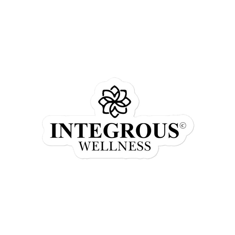 Integrous Wellness Bubble-free stickers