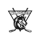 No Dekes Bubble-free stickers