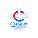 Calvary Baptist Church Bubble-free stickers