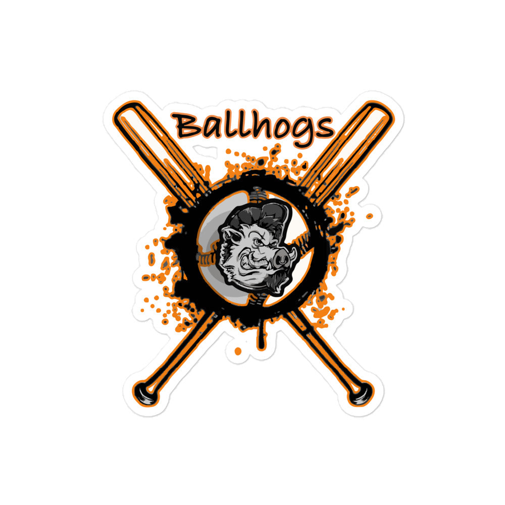 Ballhogs Bubble-free stickers