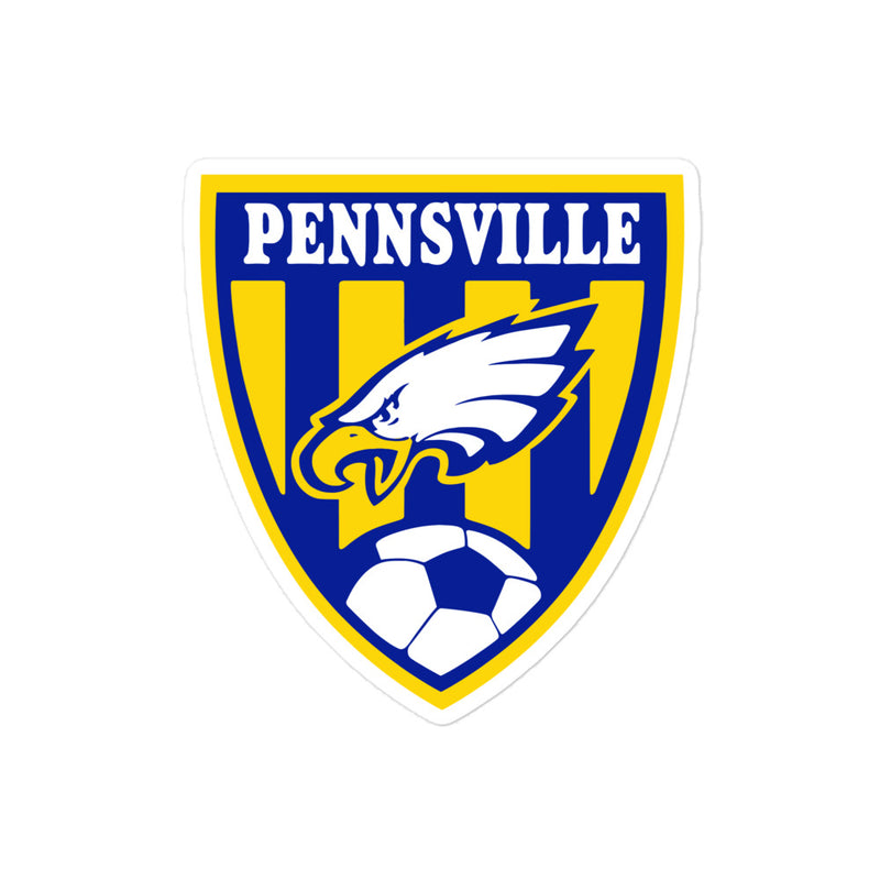 Pennsville Soccer Bubble-free stickers