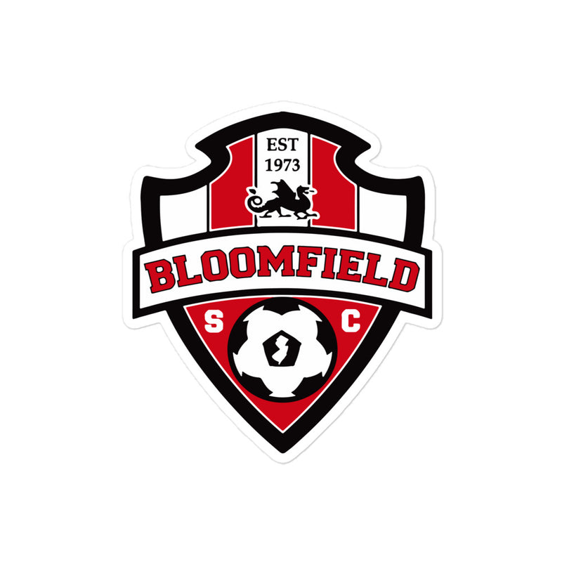 Bloomfield SC Bubble-free stickers