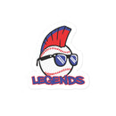 Pegatinas sin burbujas Legends 6U