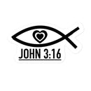 thriving faith v3 Bubble-free stickers