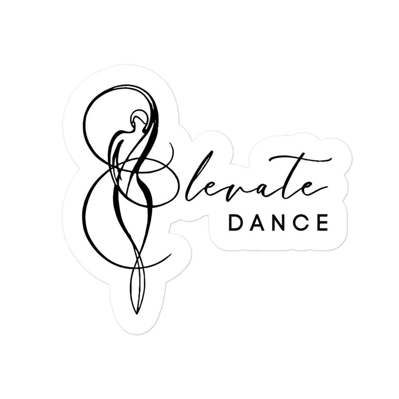 Elevate Dance Bubble-free stickers