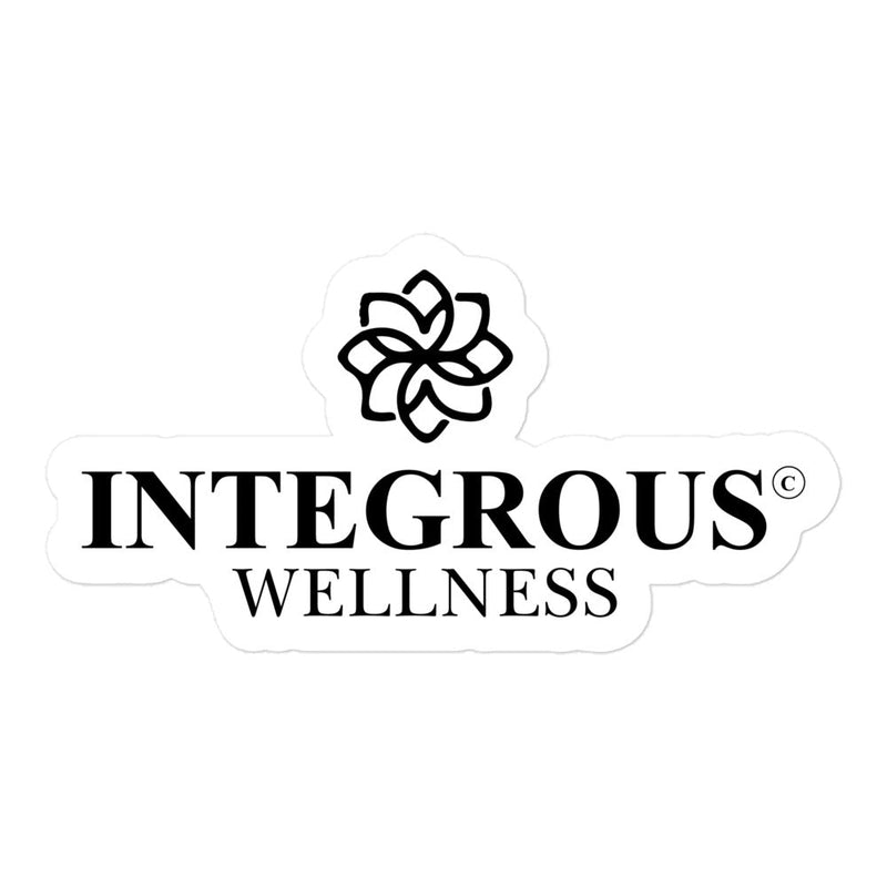 Pegatinas sin burbujas Integrous Wellness