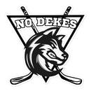 No Dekes Bubble-free stickers