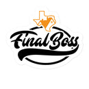 Pegatinas sin burbujas de Final Boss Consulting