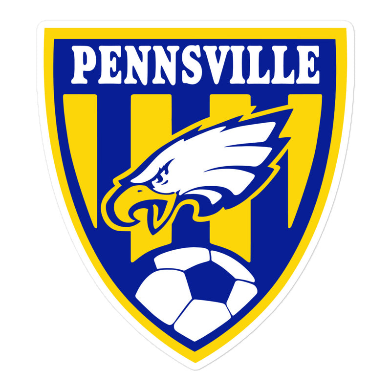 Pennsville Soccer Bubble-free stickers