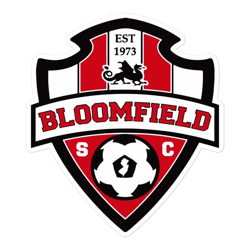 Bloomfield SC Bubble-free stickers