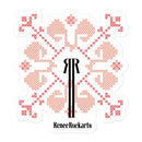 Pegatinas sin burbujas de Renee Rockarts