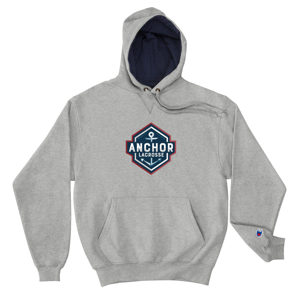 Sudadera con capucha de campeón de lacrosse de Anchor