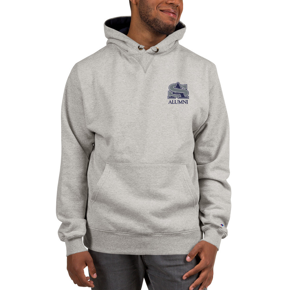 Hermits Alumni Champion Hoodie-SA grey