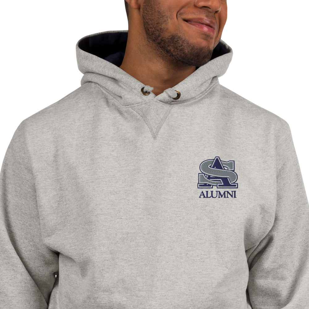 Hermits Alumni Champion Hoodie-SA grey
