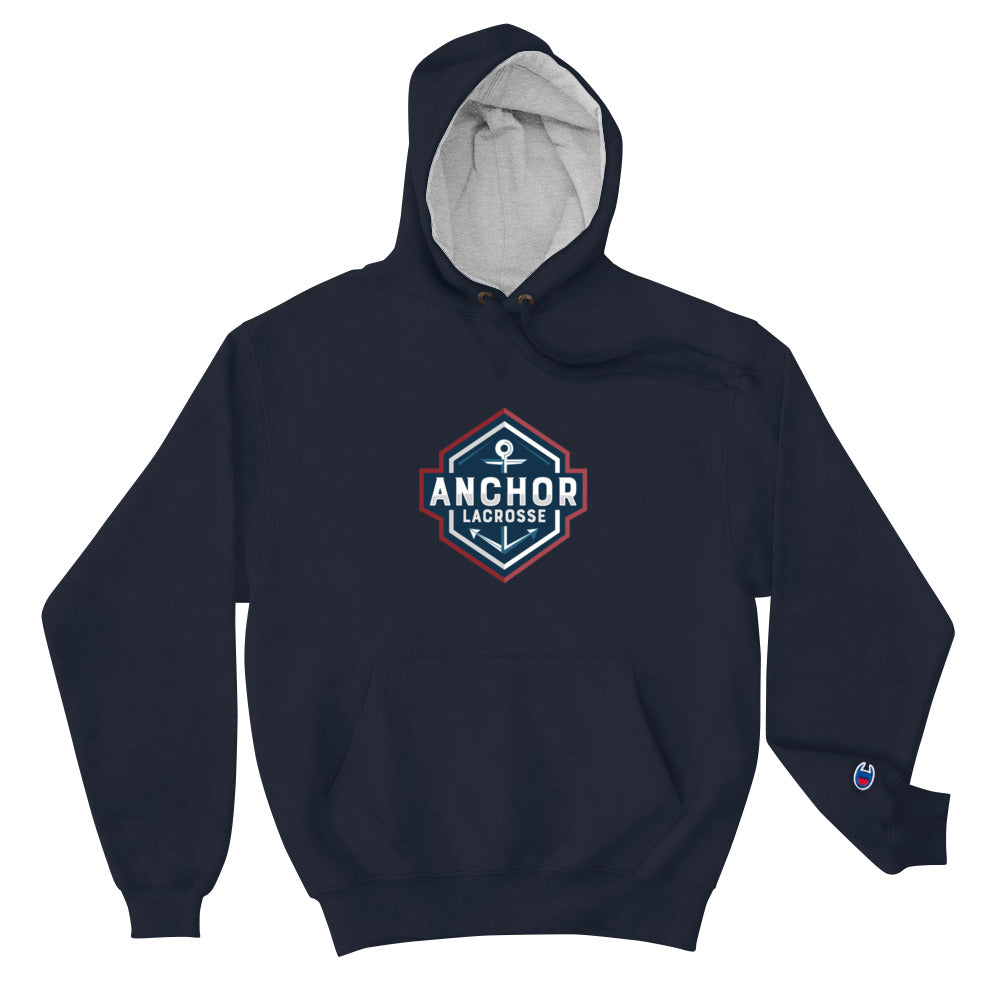 Sudadera con capucha de campeón de lacrosse de Anchor