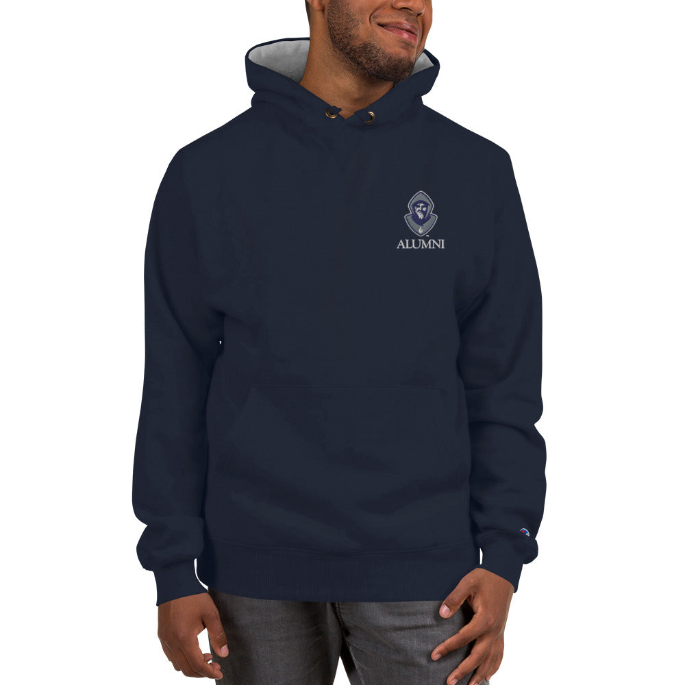 Hermits Alumni Champion Hoodie- Navy
