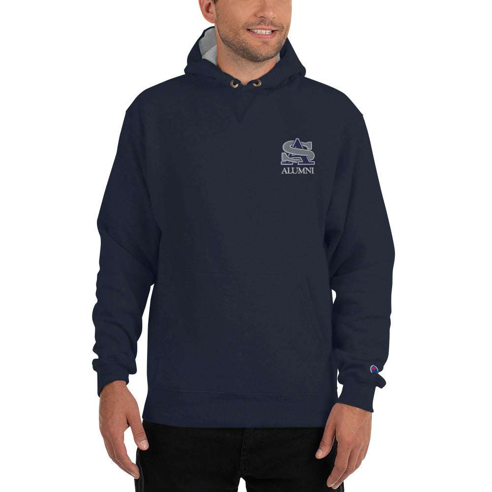 Hermits Alumni Champion Hoodie-SA Navy