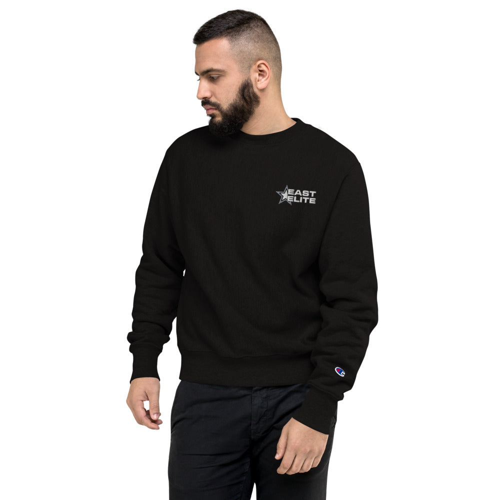 Mad Dog East Elite Embroidered Black Champion Sweatshirt