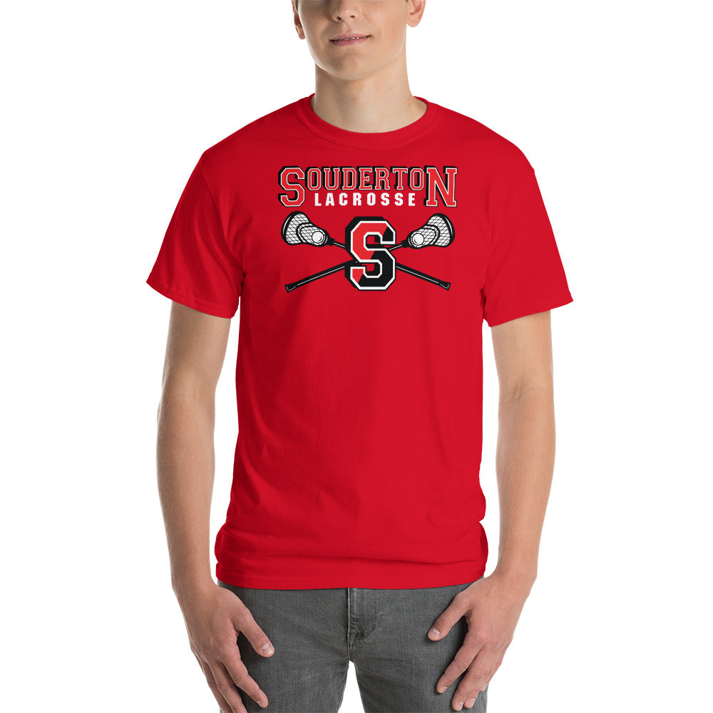 Camiseta de manga corta de lacrosse de Souderton