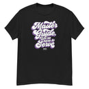 Camiseta clásica de hombre MGC Estamos aquí para servirle